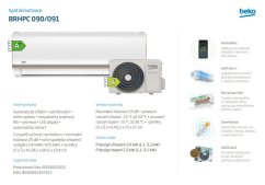 BEKO SET RUSTIKA 2,5 kwh BRHPC 90/91