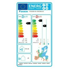 DAIKIN SET SENSIRA 3,5 kwh FTXC35E C vnitřní/ RXC35E C venkovní